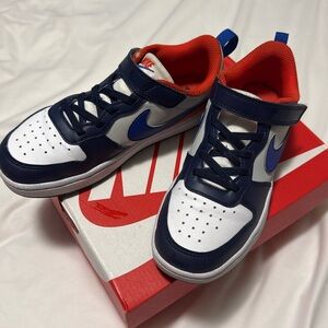 Nike Kids' Little Boy Court Borough Low Recrafted Shoes